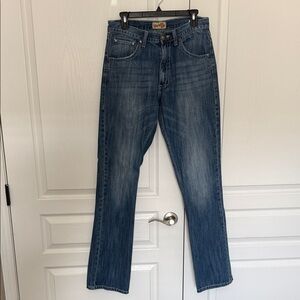 Wrangler Men's Straight Blue Jeans